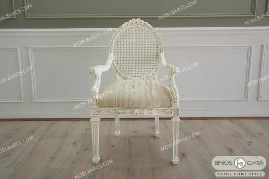 میز ناهارخوری کلاسیک و چوبی جدید الینا کد ۲ باروس03 (1)