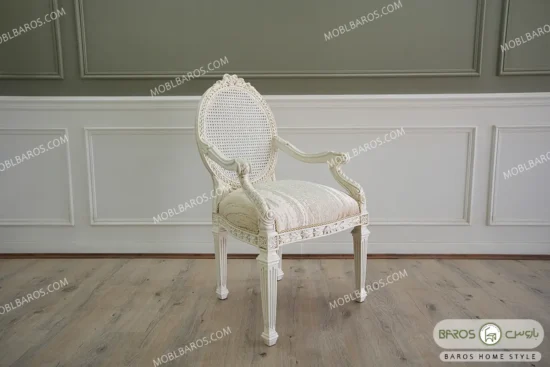 میز ناهارخوری کلاسیک و چوبی جدید الینا کد ۲ باروس03 (2)