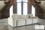 کاناپه رنگ صدفی خرید مبل باروس 49493 (1)