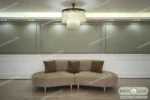 کاناپه سه نفره راحتی جدید سوفیا کد ۱ باروس001 (1)