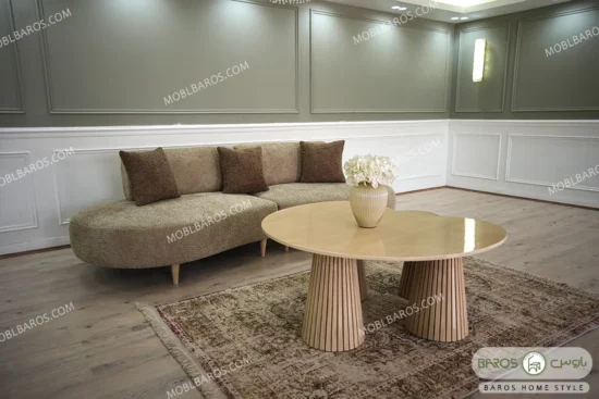 کاناپه سه نفره راحتی جدید سوفیا کد ۱ باروس001 (2)