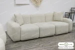 کاناپه سه نفره راحتی جدید ژینا خرید مبل باروس 39392 (1)