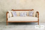 ست مبلمان جذاب و جدید کاجی چستر خرید مبل باروس 49593 (5)