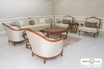 ست مبلمان نئوکلاسیک لورنزو کد ۱۴ خرید مبل باروس ۴۸۳۹ (1)