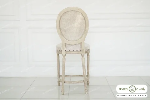صندلی کانتر و آشپزخانه چوبی کلاسیک مدل راشل کد ۳ خرید مبل باروس ۵۵۸۵۴ (5)
