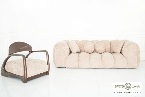 مبل راحتی ۴ نفره جدید ژاکلین کد ۶ خرید مبل باروس ۸۳۳ (3)