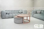 مبل راحتی طوسی ۷ نفره جدید ژاکلین و پوکو کد ۷ خرید مبل باروس (2)