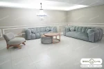 مبل راحتی طوسی ۷ نفره جدید ژاکلین و پوکو کد ۷ خرید مبل باروس (5)
