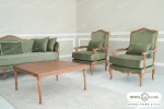 مبل نئو کلاسیک ۷ نفره جورجیا و کویین و فرانسوی کد ۴ خرید مبل باروس ۹۵۹۵۴۸ (2)