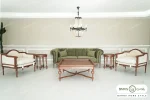 مبل نئوکلاسیک ۱۰ نفره کاجی و جورجیا چستر خرید مبل باروس۴۵۹۸۵۸ (2)