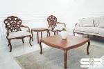 مبل کلاسیک جدید ۱۰ نفره کینگ و رومینا کد ۶ خرید مبل باروس ۵۹۵۹۴ (4)