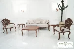 مبل کلاسیک جدید ۱۰ نفره کینگ و رومینا کد ۶ خرید مبل باروس ۵۹۵۹۴ (8)