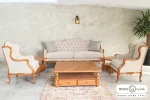 مبل کلاسیک رومینا کینگ چستر نیکا کد 2 خرید مبل باروس 494939 (2)