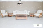مبل کلاسیک و راحتی ۸ نفره گندم و جورجیا چستر شیاره و روما کد 2 خرید مبل باروس 49493 (4)
