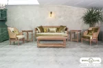 مبل کلاسیک کاجی با مبل تک نفره پرنس کد ۳ خرید مبل باروس ۶۹۷۹۶۹۵ (6)