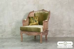 مبل کلاسیک کاجی با مبل تک نفره پرنس کد ۳ خرید مبل باروس ۶۹۷۹۶۹۵ (9)