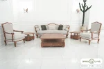 مبل کلاسیک ۷ نفره جورجیا و روما پلاس و فرانسوی کد ۳ خرید مبل باروس ۴۹۴۹۳ (2)