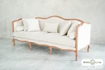 مبل ۸ نفره کلاسیک گندم و مبل تک روما کد 3 خرید مبل باروس 55949 (5)