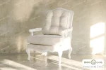 مبل ۸ نفره کلاسیک گندم و مبل تک روما کد ۲ خرید مبل باروس ۴۹۴۹۳ (2)