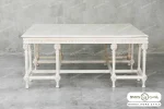 میز جلو مبلی و عسلی کلاسیک صبا کد ۲ خرید مبل باروس ۳۳۹۴۹۲ (1)