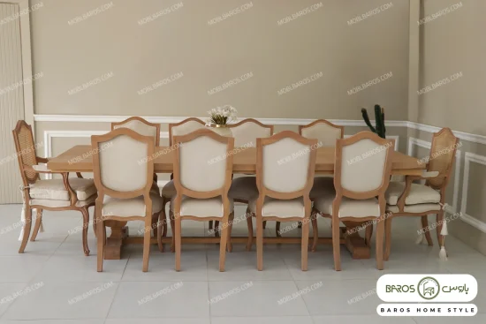 میز ناهار خوری دکورا با صندلی گندم خرید مبل باروس ۵۹۵۹۴ (4)