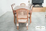 میز ناهار خوری کاجی با صندلی لویی خرید مبل باروس ۴۹۴۹۳ (2)