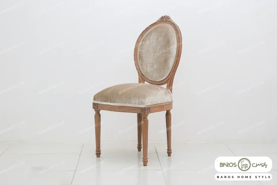 میز ناهارخوری و غذاخوری نئوکلاسیک چوبی جدید کاجی کد ۲ خرید مبل باورس 1018 (7)