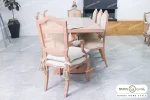 میز ناهارخوری چوبی و لاکچری دکورا با صندلی گندم خرید مبل باروس ۳۹۳۹۲ (1)