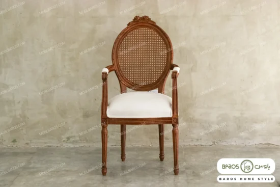 میز ناهارخوری چوبی کاجی کد ۱۰ باروس 65 (2)