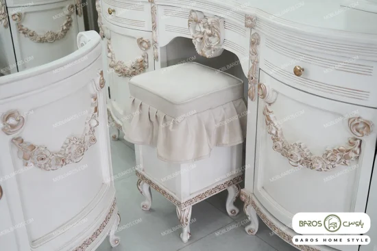 تخت خواب عروس و داماد جدید ژینوس کد ۳ خرید باروس (16)
