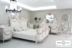 تخت خواب عروس و داماد جدید ژینوس کد ۳ خرید باروس (20)