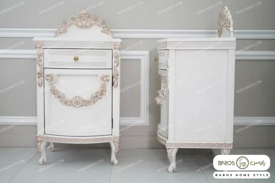 تخت خواب عروس و داماد جدید ژینوس کد ۳ خرید باروس (4)