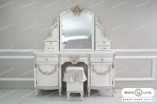 تخت خواب عروس و داماد جدید ژینوس کد ۳ خرید باروس (5)
