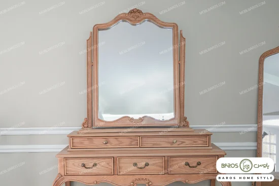 تخت خواب چوبی و سرویس خواب راشل کد ۲۰ خرید باروس (7)