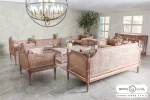 ست مبلمان جدید کاجی کد ۴ خرید مبل باروس ۴۹۴۹۴ (1)
