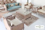 ست مبلمان جدید کاجی کد ۶ خرید مبل باروس ۴۹۴۹۳ (4)