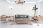 ست مبلمان جدید کاجی کد ۶ خرید مبل باروس ۴۹۴۹۳ (9)