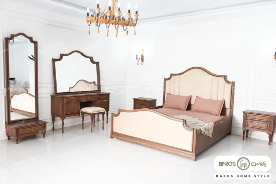 سرویس خواب کلاسیک مدرن بهدیس خرید مبل باروس 94932 (12)