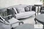 مبل استیل و سلطنتی جدید مدل الینا کد ۳ خرید مبل باروس ۴۹۴۹۴ (3)