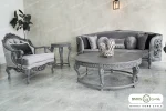 مبل استیل و سلطنتی جدید مدل الینا کد ۳ خرید مبل باروس ۴۹۴۹۴ (7)