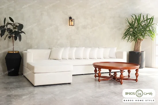 مبل ال راحتی صبا با مبل تک نفره پرومکس خرید مبل باروس 494939 (8)