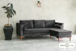 مبل راحتی ال دلیار با پایه فلزی کد ۳ خرید مبل باروس (3)