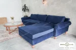 مبل راحتی ال شکل جدید ندا کد ۲ خرید مبل باروس ۴۹۳۹۳ (2)