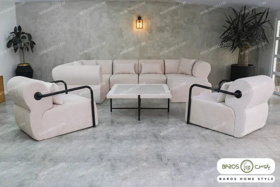 مبل راحتی شیک و لاکچری آیسو خرید مبل باروس 4949394 (4)