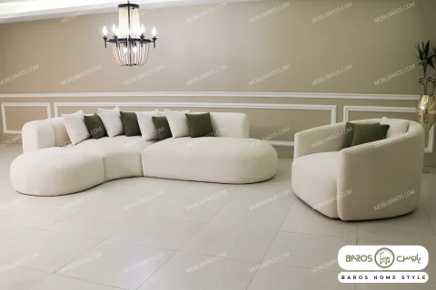 مبل راحتی مدرن و جدید استار خرید مبل باروس ۴۹۴۹۳ (1)