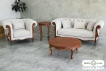مبل راحتی چستر سفید نیکا خرید مبل باروس ۴۹۴۹۴ (4)