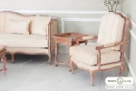 مبل نئوکلاسیک فرانسوی گندم کد ۵ خرید مبل باروس ۴۹۴۹ (5)