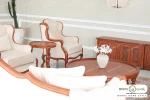 مبل نئوکلاسیک ۷ نفره کینگ و تک رومینا کویین خرید مبل باروس ۴۹۴۹۳ (1)