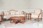 مبل نئوکلاسیک ۷ نفره کینگ و تک رومینا کویین خرید مبل باروس ۴۹۴۹۳ (9)