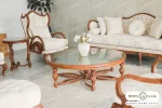 مبلمان سلنطنتی شیک جدید کینگ کویین کد ۹ خرید مبل باروس ۴۹۴۹ (3)